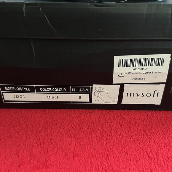 Women’s Black Booties - Picture 7 of 8